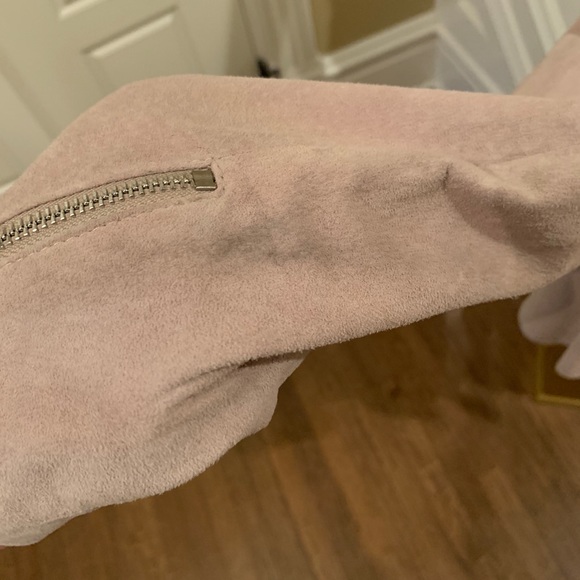 Intermix Dixon Suede Ruffle jacket - Picture 6 of 8